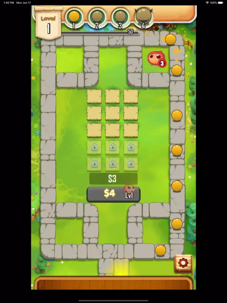 Captures d'écran de Elf Defense Tower Game iPad 