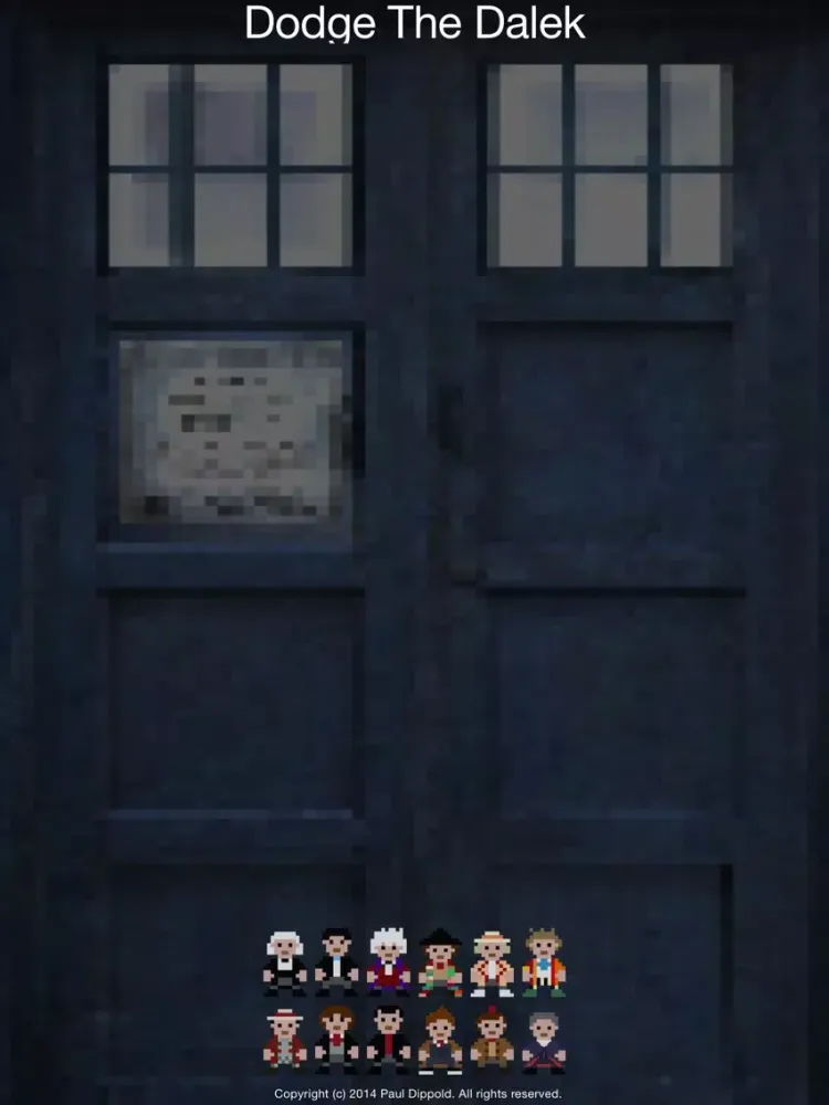 Скриншоты Dodge The Dalek iPad 