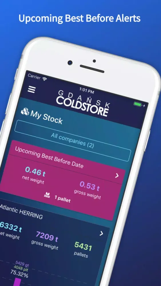 Capturas de pantalla de Coldstore Gdańsk