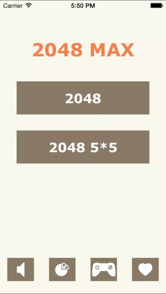 Tangkapan layar 2048 Max