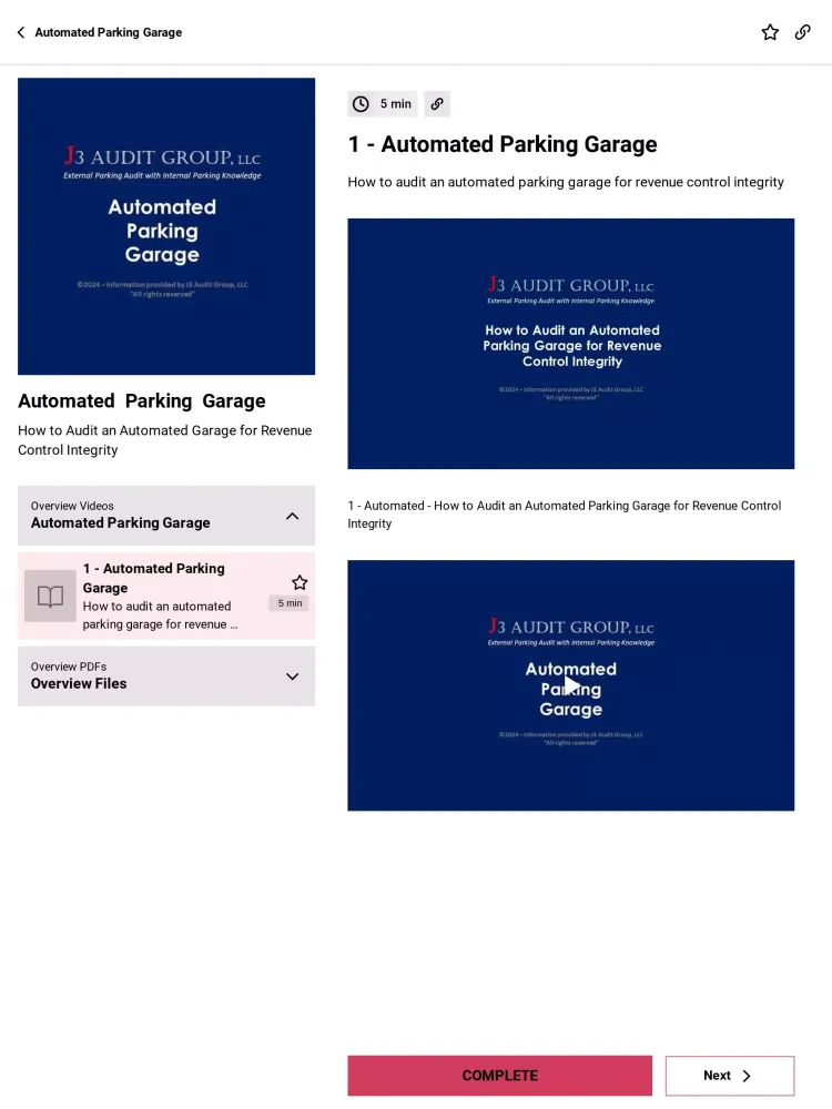 Pocket Auditor Screenshots