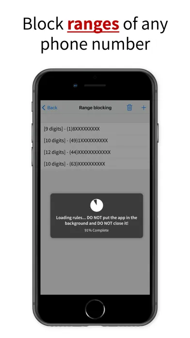 Tangkapan skrin Call Ranger: Spam Call Blocker
