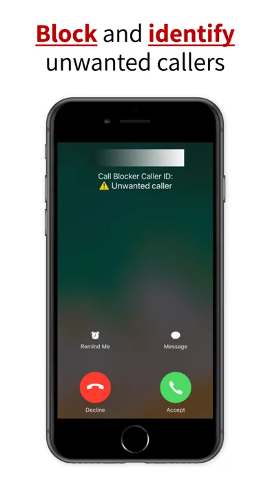 Tangkapan skrin Call Ranger: Spam Call Blocker