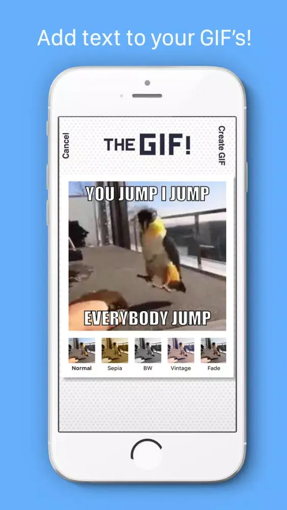 The GIF! スクリーンショット