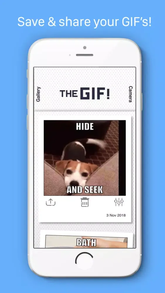 The GIF! スクリーンショット