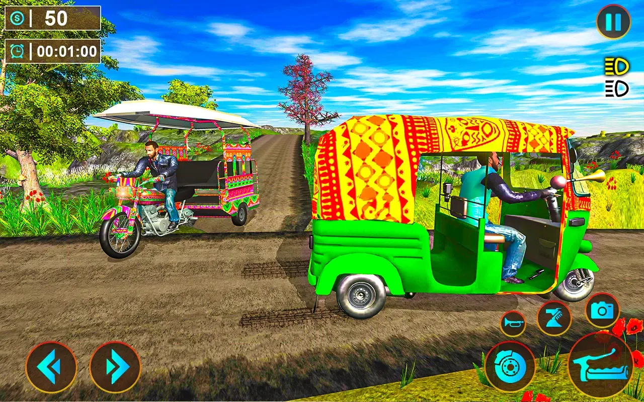Tuk Tuk Offroad Auto Rickshaw Screenshots