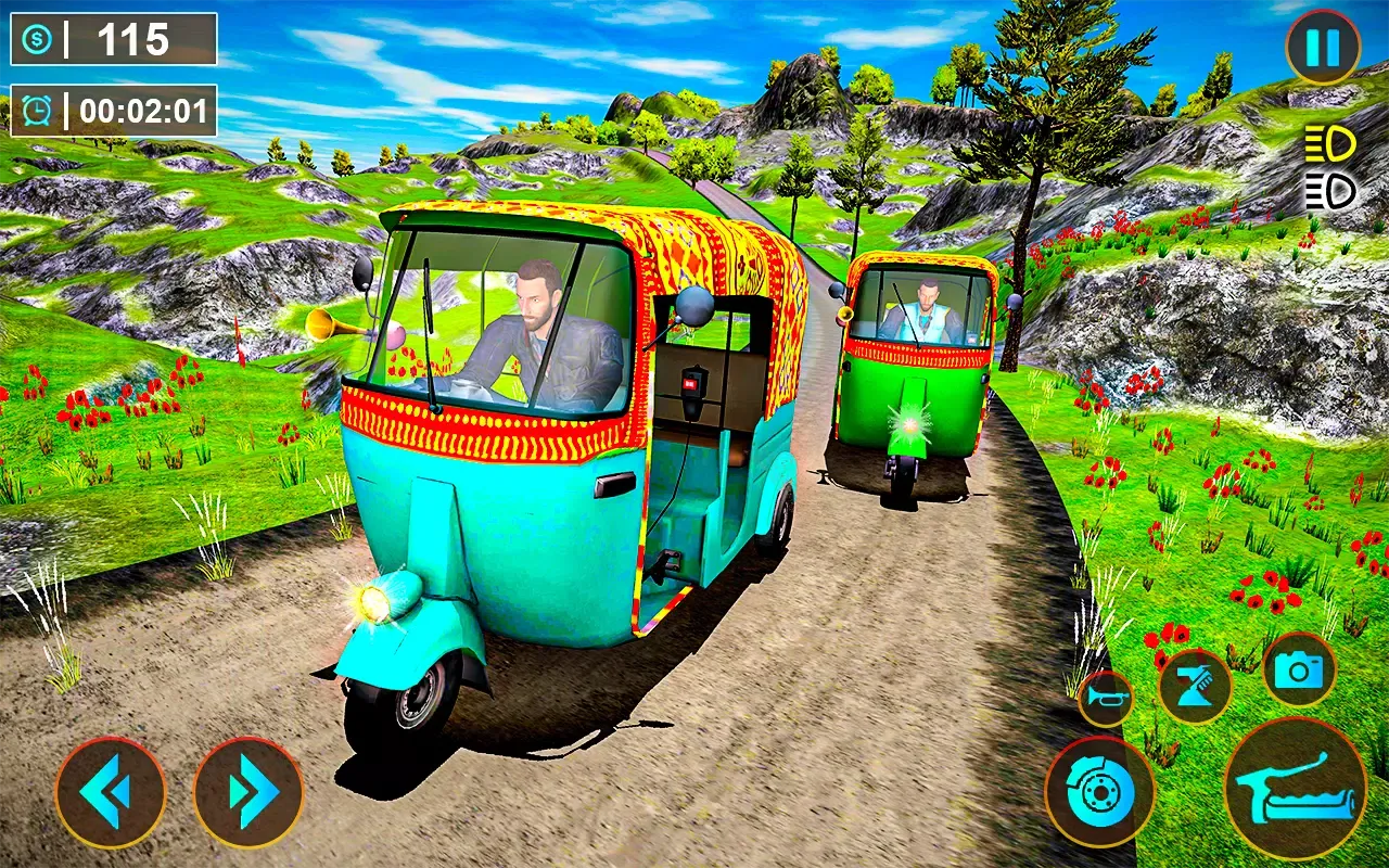 Tuk Tuk Offroad Auto Rickshaw Screenshots