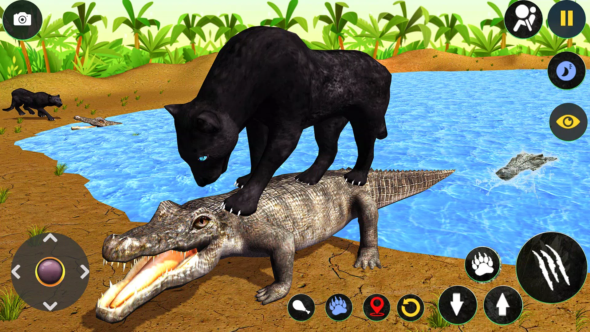 Wild Black Panther Sim Games Screenshots