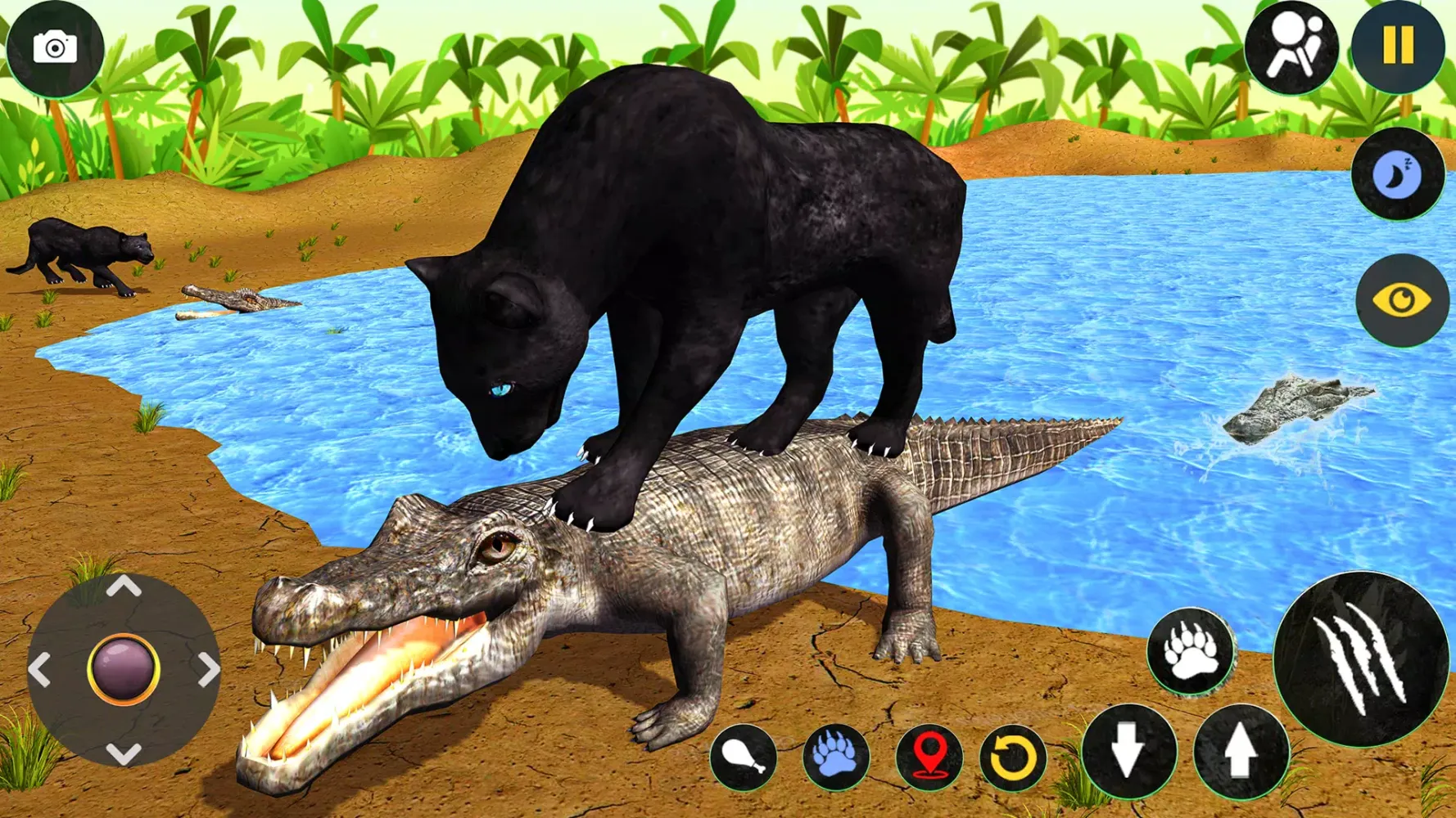 Скриншоты Wild Black Panther Sim Games