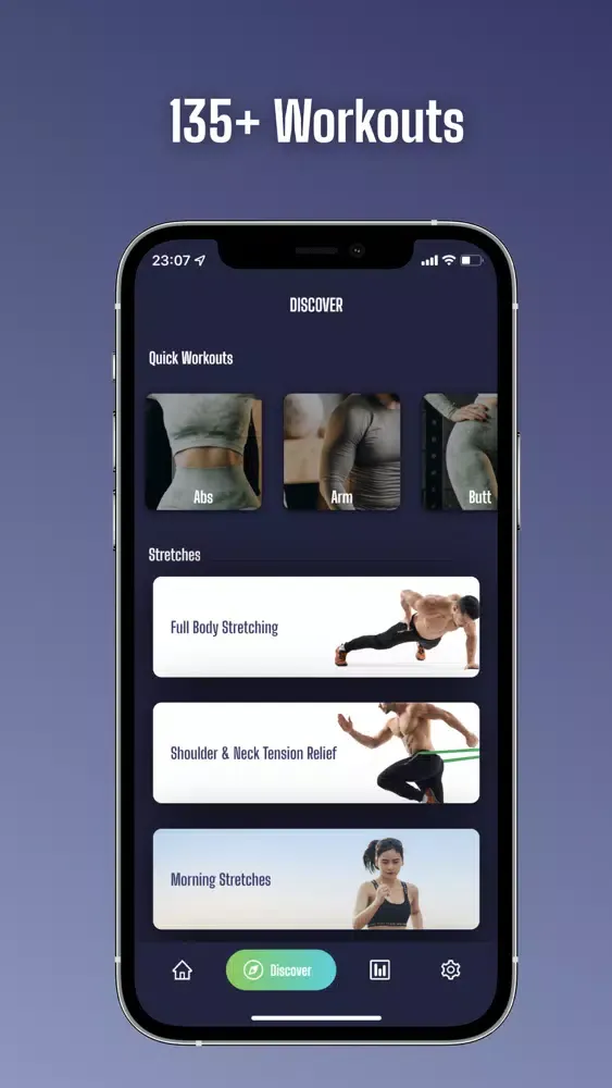 Capturas de tela do Home Workouts: Fitness App