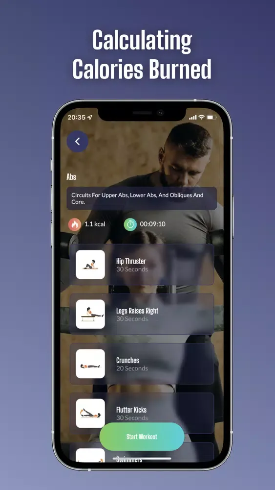 Capturas de tela do Home Workouts: Fitness App