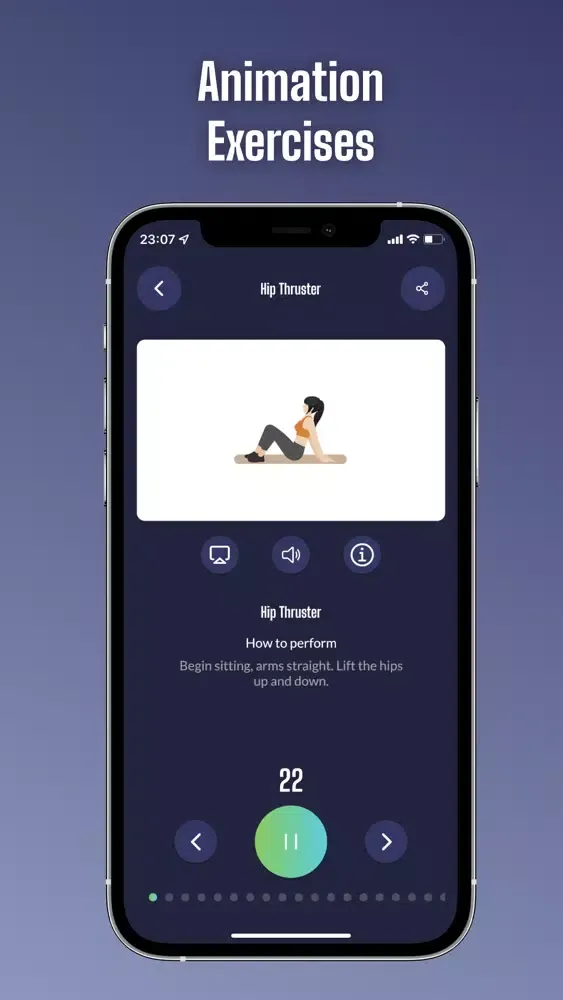 Capturas de tela do Home Workouts: Fitness App