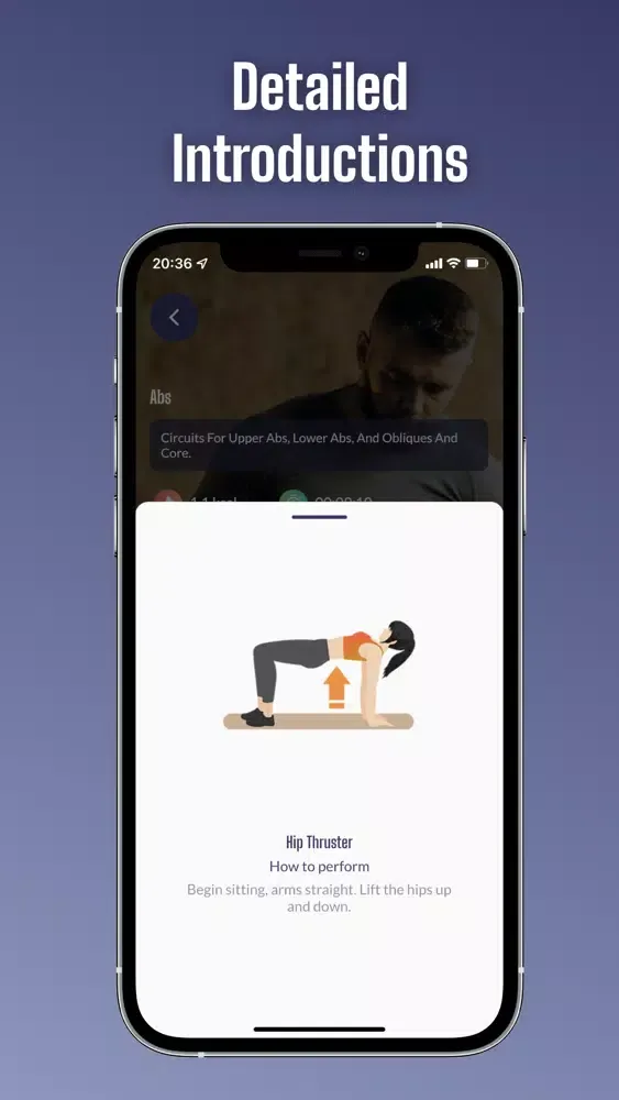 Capturas de tela do Home Workouts: Fitness App