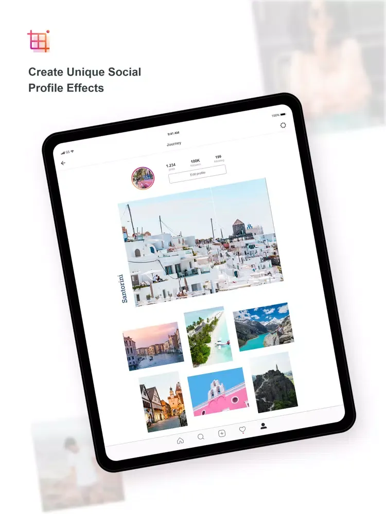 Templates Photo Split + Editor iPad  স্ক্রিনশট