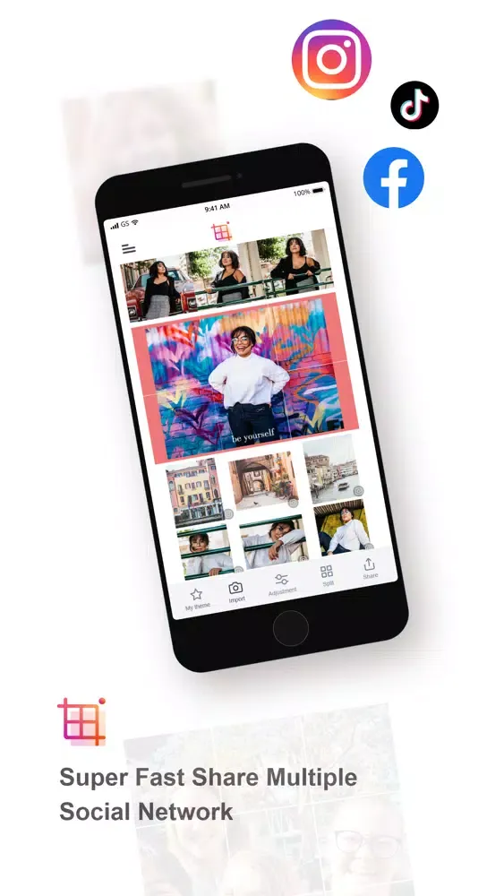 Templates Photo Split + Editor স্ক্রিনশট