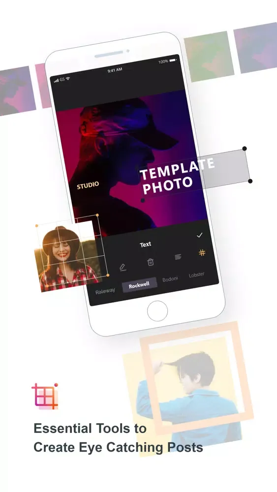 Templates Photo Split + Editor স্ক্রিনশট