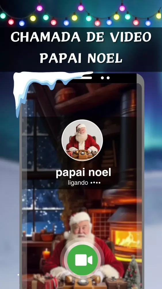 Captures d'écran de Santa Claus calling Portuguese