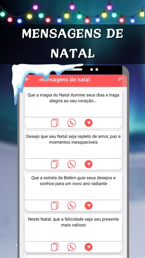 Captures d'écran de Santa Claus calling Portuguese