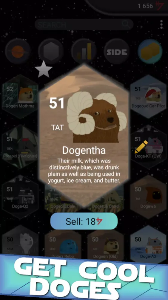 Tangkapan layar Doge Wars
