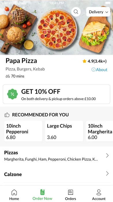 Papa Pizza White Apron Street স্ক্রিনশট