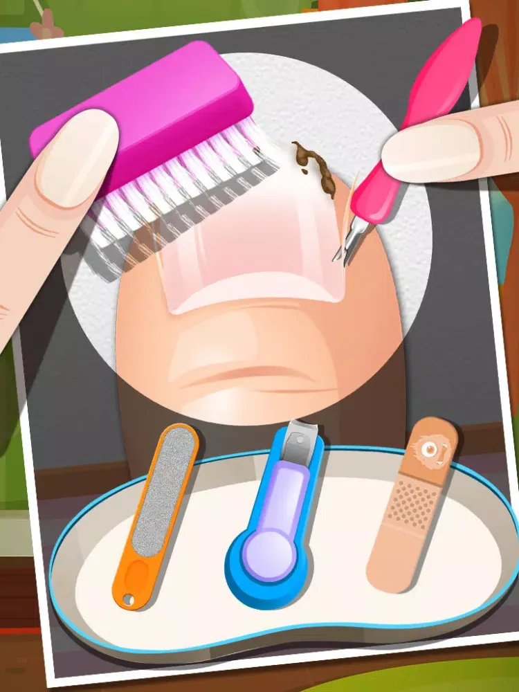 Ảnh chụp màn hình của Little Doctor™ - Foot Games iPad 