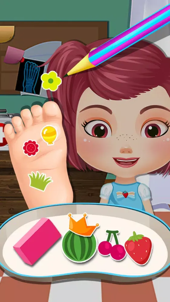 Ảnh chụp màn hình của Little Doctor™ - Foot Games