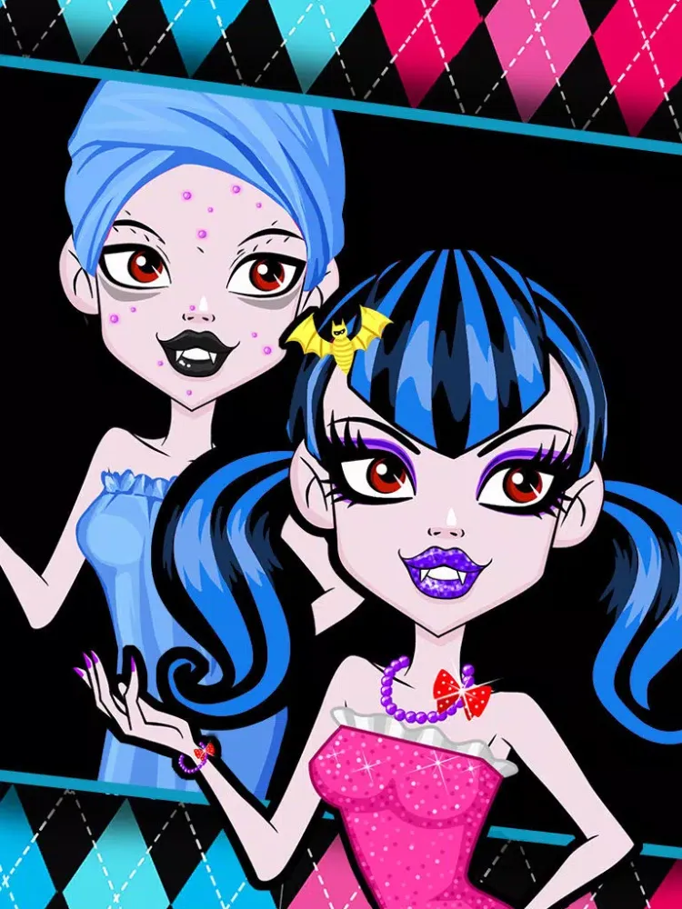 Screenshot di Monster Makeup Salon - Girls Games iPad 