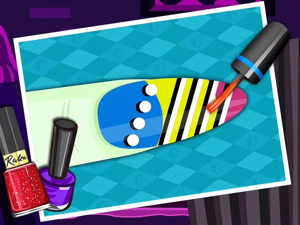 Monster Nail - Girls Salon iPad  स्क्रीनशॉट