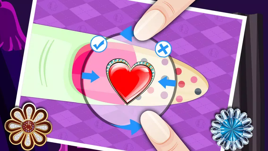 Monster Nail - Girls Salon स्क्रीनशॉट
