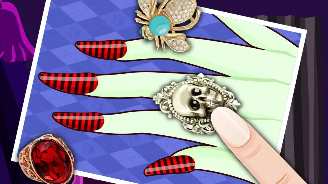 Monster Nail - Girls Salon स्क्रीनशॉट