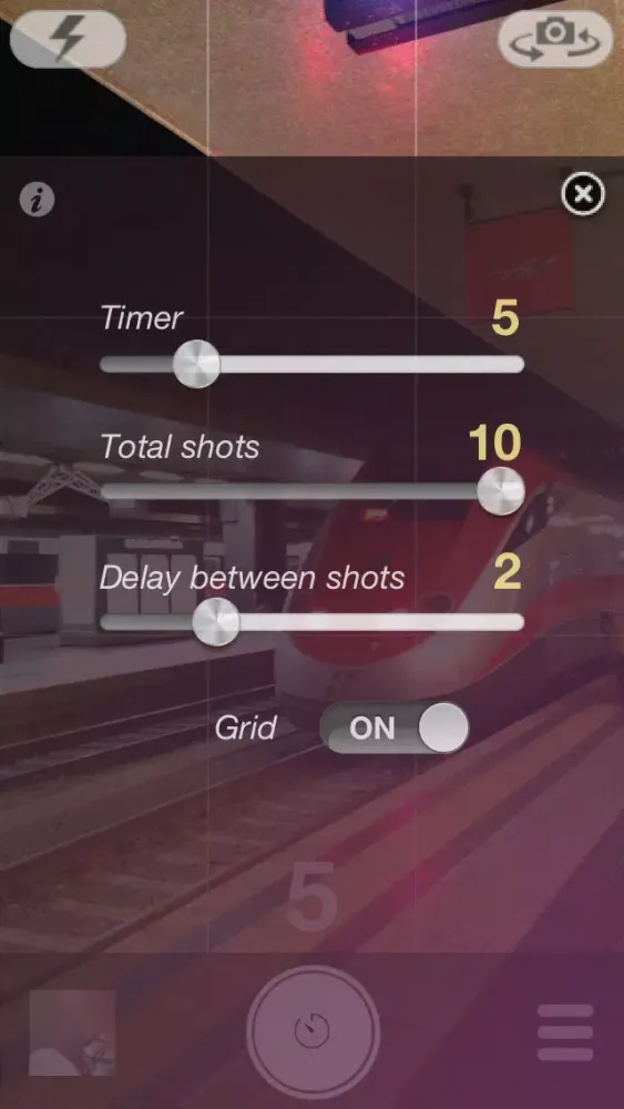 تصاویر PaparazziShot - Multishot Camera to Shoot Multiple Photos + Timer
