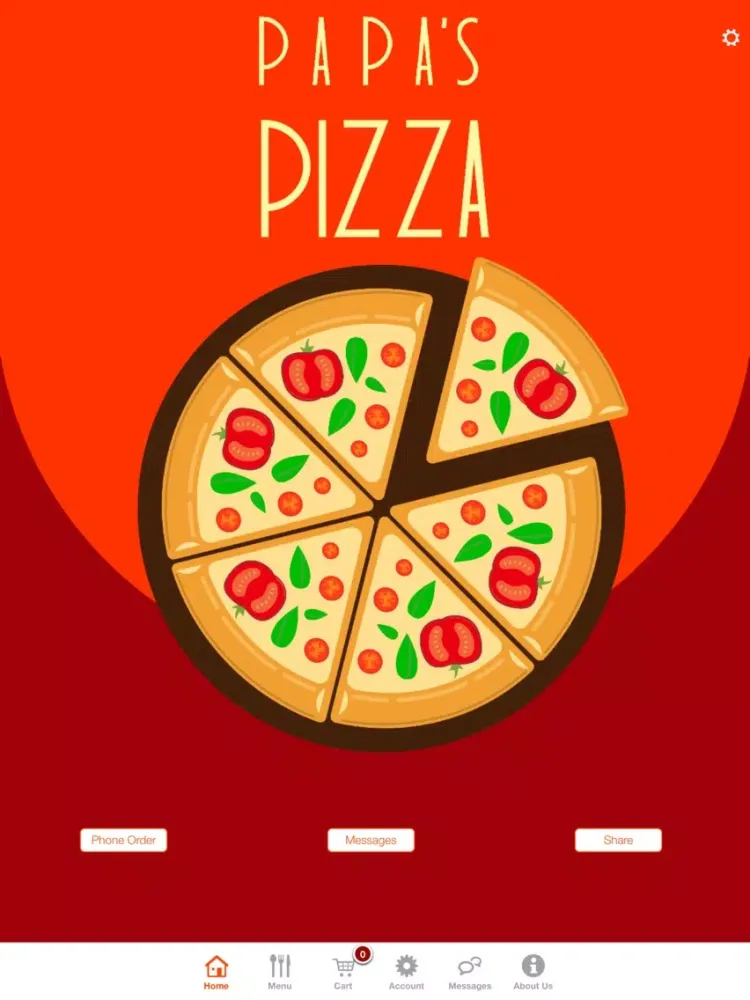 Screenshot di Papa's Pizza Hoyland iPad 