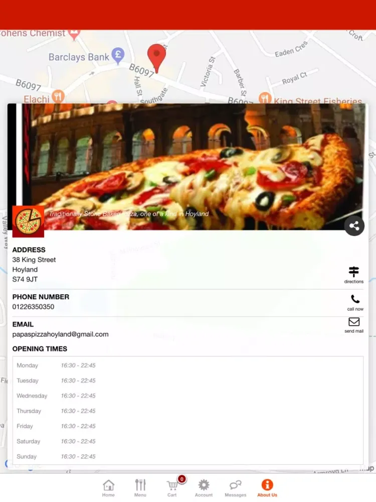Screenshot di Papa's Pizza Hoyland iPad 