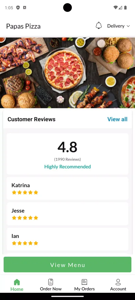 Papas Pizza应用截图