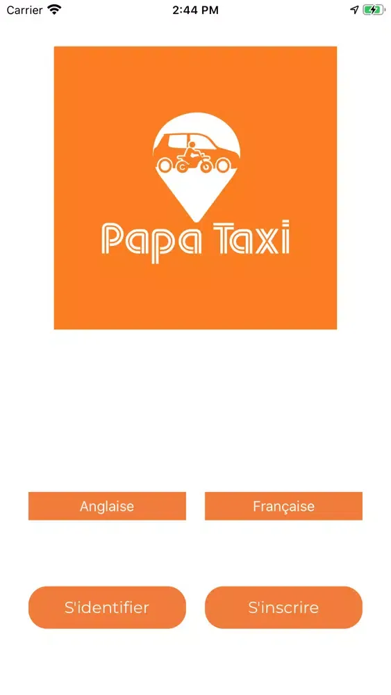 Capturas de tela do PapaTaxi