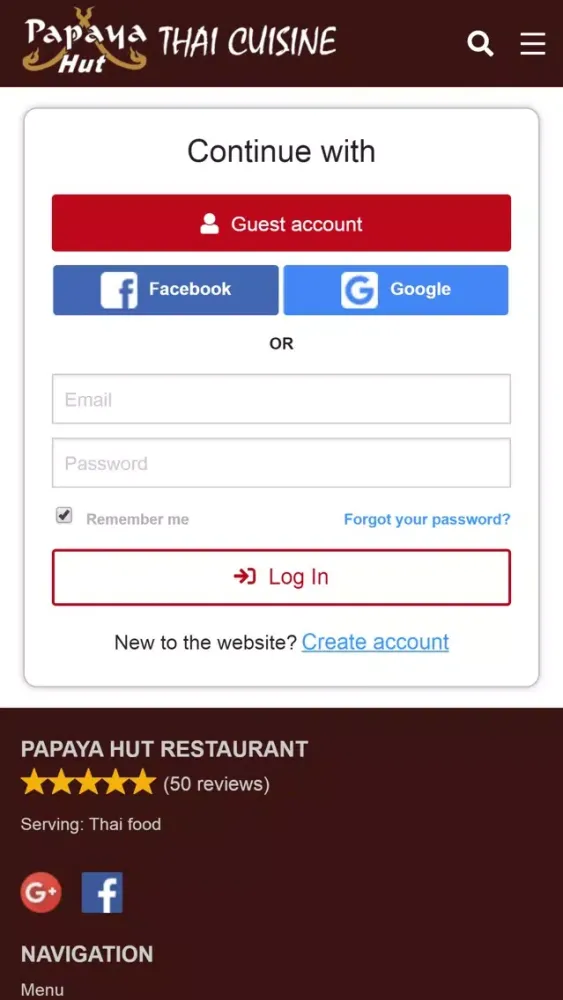 Papaya Hut स्क्रीनशॉट