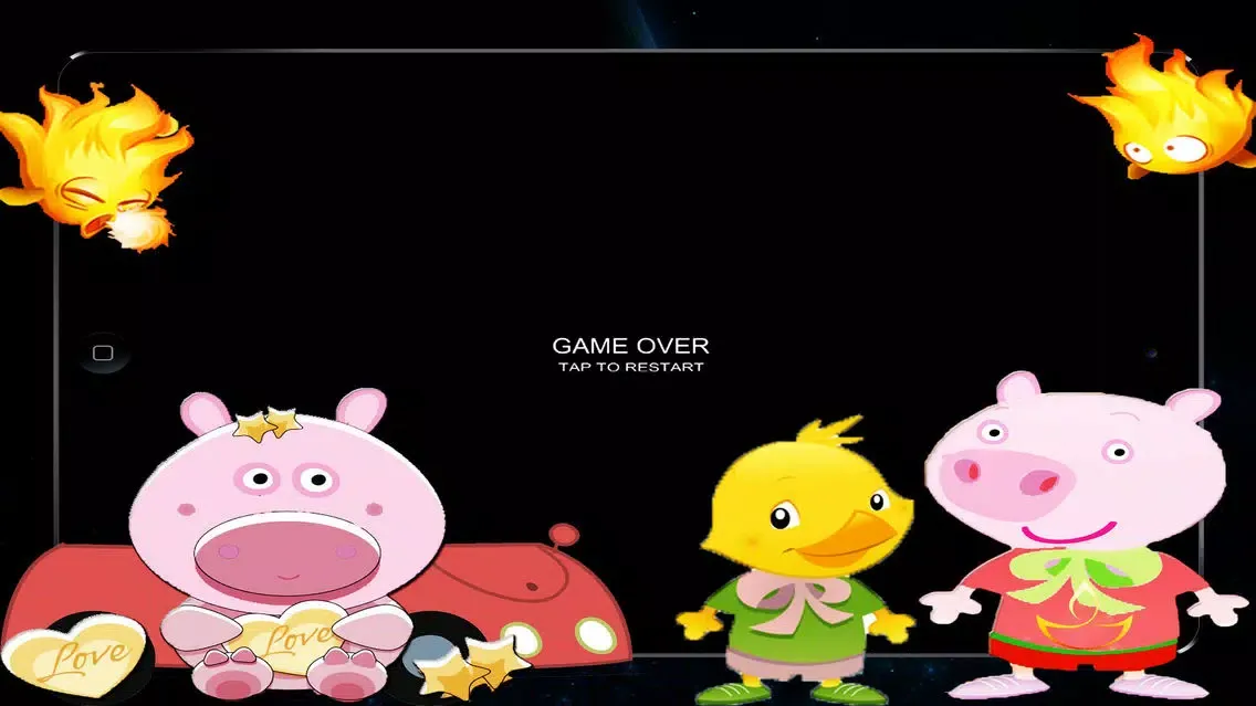 Capturas de tela do Pink Papa Pig FireFighter