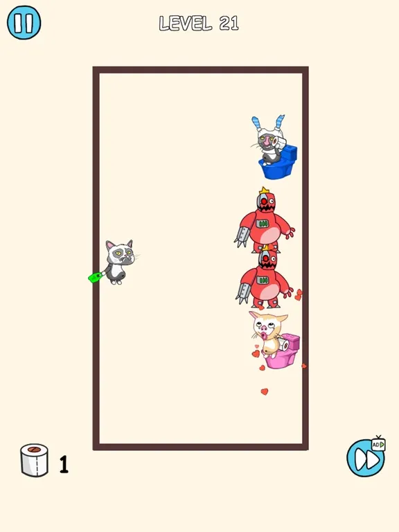 Throw Paper Challenge iPad 應用截圖