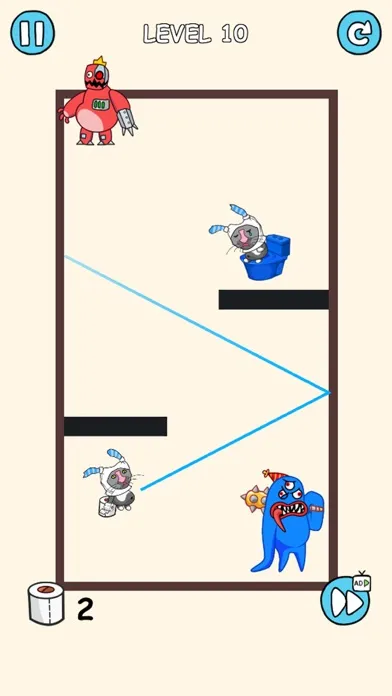 Throw Paper Challenge應用截圖