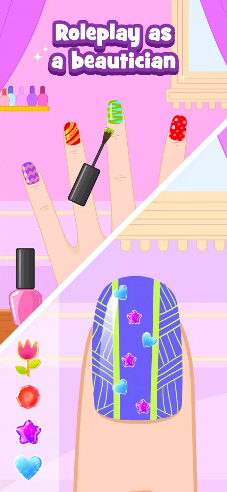 Capturas de tela do Make Up Game & Hair Salon