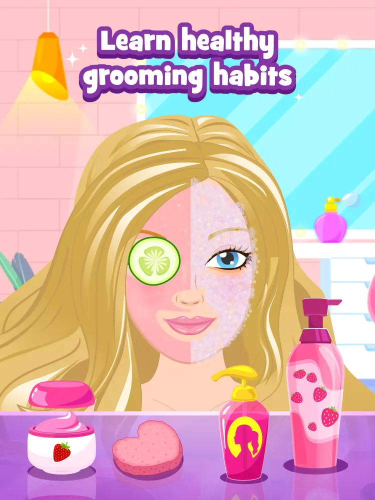 Capturas de tela do Make Up Game & Hair Salon