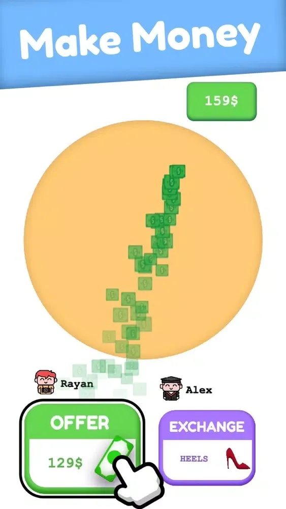 Paperclip Millionaire سکرین شاٹس