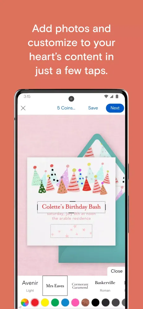 Invitation Maker & Card Design Screenshots