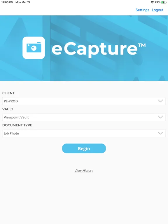 Paperless eCapture iPad  স্ক্রিনশট