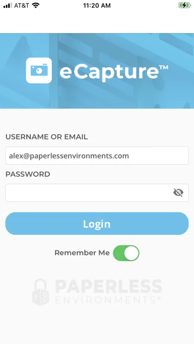 Paperless eCapture স্ক্রিনশট