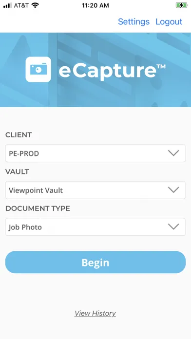 Paperless eCapture স্ক্রিনশট