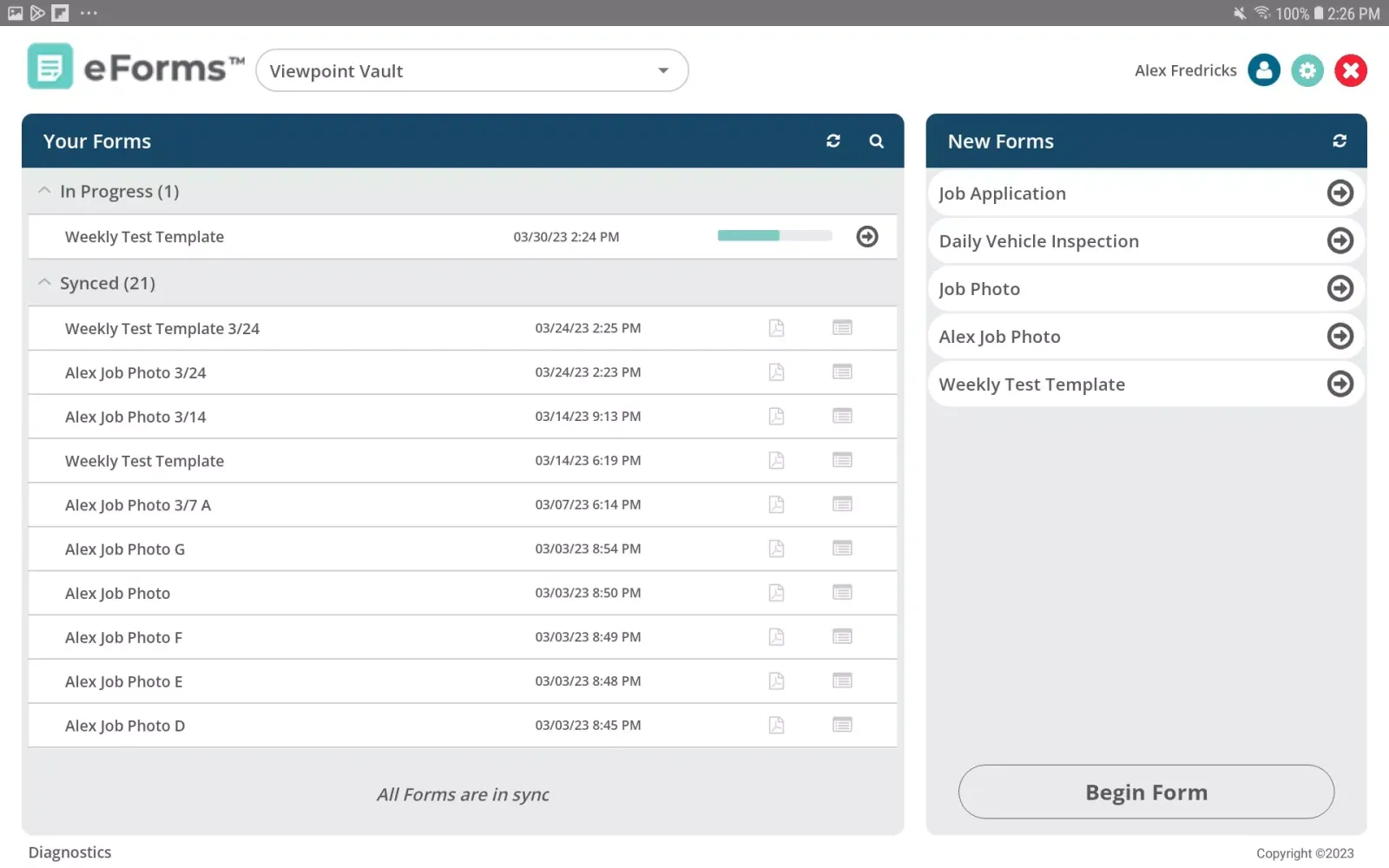 صور Paperless eForms