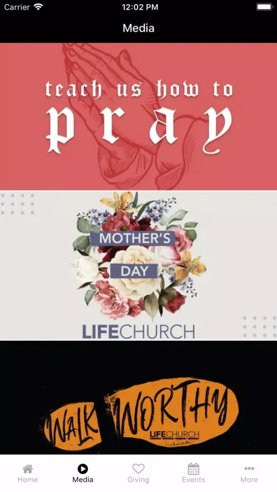 Screenshot di Life Church Midlothian