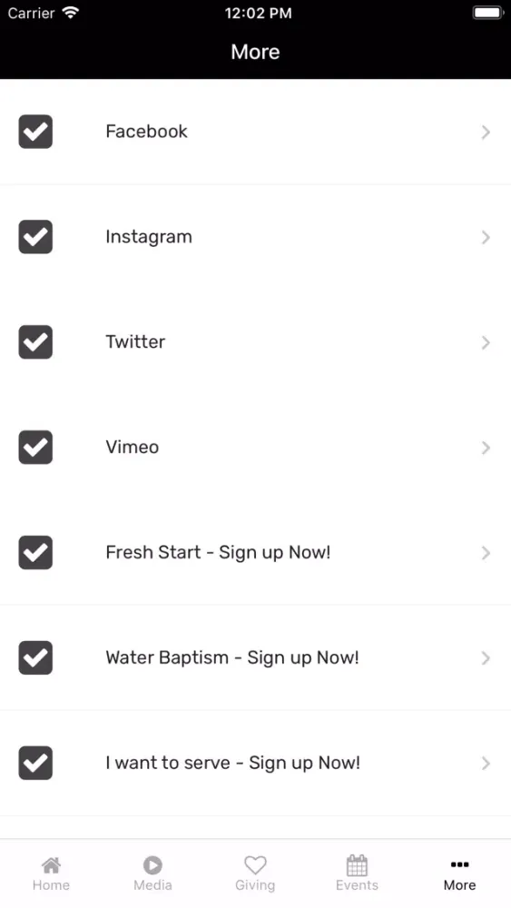 Screenshot di Life Church Midlothian