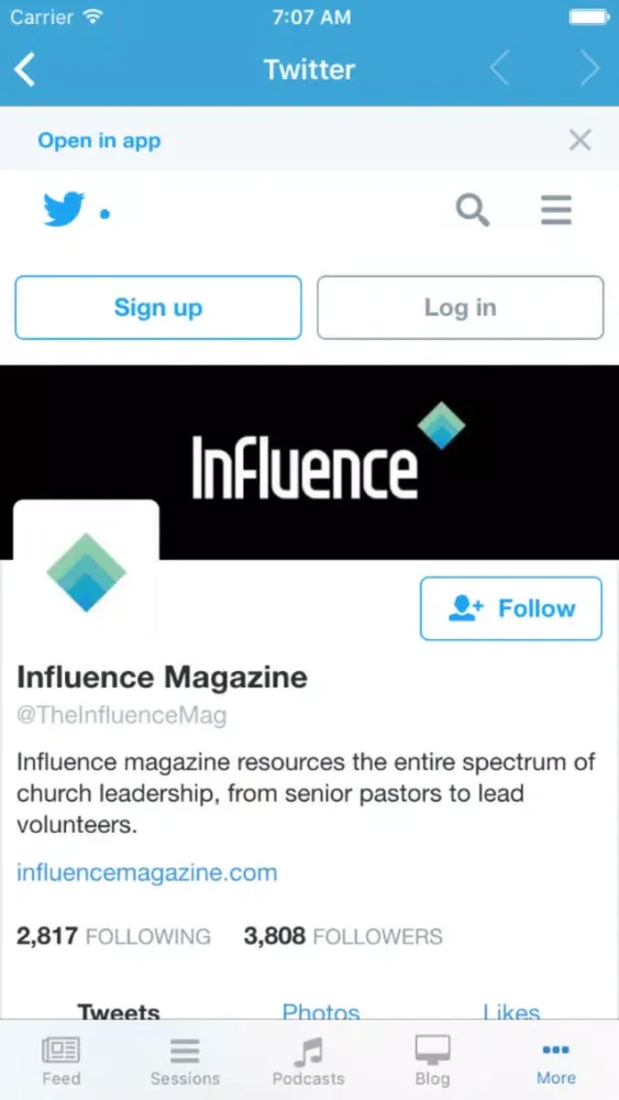Influence Resources Ekran Görüntüleri
